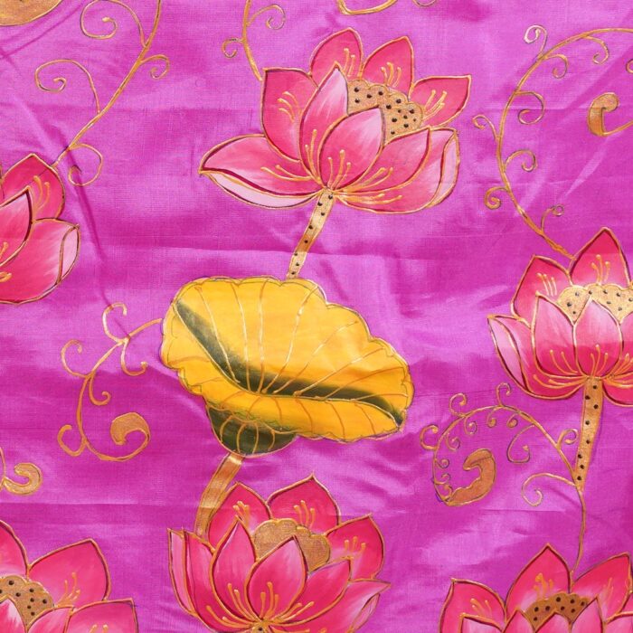 Damayanti Handpainted Pattu Saree - Image 5